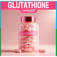 CAPSULE -X GLUTATHIONE WHITENING SUPPLEMENT./VITAMIN C DAN ZINK- 60 BIJI