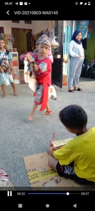 Kain Selendang Sampur tari Barongan Devil Jumantoro anak2 umur 10 santer asli kayu dewasa ponorogo r