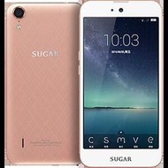 SUGAR C6 經典時尚手機 玫瑰金 3+32GB 鑲嵌施華洛世奇鑽石 可擴充128GB 雙卡雙待 二手 背蓋掉漆可拆