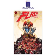 The Flash: ปีที่1 (ฉบับใหม่) หนังสือปกอ่อนโดย Joshua Williamson หนังสือภาษาอังกฤษดั้งเดิม