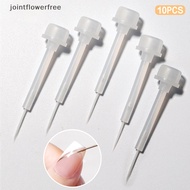 JOSG 10Pcs Nail Polish Brush Nail Polish Bottle Replacement Brush Nail Art Brush Liquid Applicators Manicure Tools JOO