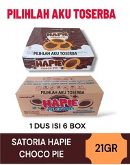 Biskuit Satoria Hapie CHOCO Pie - ( HARGA 1 DUS )