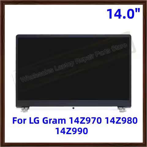 Original 14" Complete LCD Display For LG Gram 14Z970 14Z980 14Z990 FHD Full LCD Screen Assembly Whit