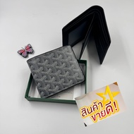 กระเป๋าสตางค์ผู้ชาย Goyard หนังแท้ ดีไซน์คลาสสิก พร้อมส่ง