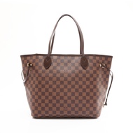 棕色 棋盤格帆布 Neverfull MM 肩背包【LOUIS VUITTON LV 路易威登】 N51105