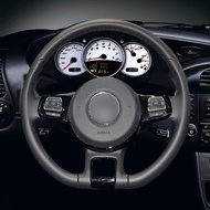 Hand-stitched Black Artificial Leather Car Steering Wheel Cover forvolkswagen vw beetle 2012-2016 ac