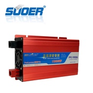 SUOER เพียวซาย Pure sine wave power inverter 1000 W 12v 220v รุ่น FPC-1000AL（ของแท้100%）