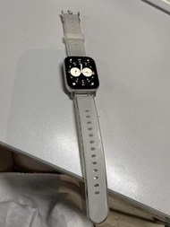 方形智能手錶 白色錶帶