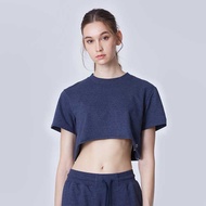Active cropped top NAVY (Free Size)