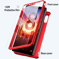 ✨ Oppo R17 R15 R9 F7 A7 A3S Realme C1 360° Full Cover Phone Case with Free Phone Screen Protector