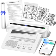 Phomemo 1pc M832 Portable Printers Wireless For Travel, Built In 1 Roll Paper,Inkless Bluetooth Ther