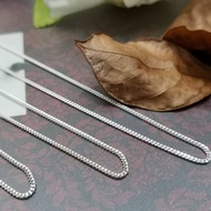 925 Pure Silver DanKau Pi 0.5 NecklaceL40cm 45cm50cm. 925纯银单扣批0.5项链.