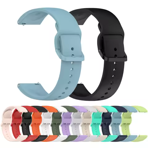 22mm Replace Silicone Strap for Zeblaze Vibe 7/Pro/Lite/stratos 2/Btalk 3/2 Lite/Beyond 2 Bracelet G