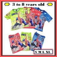 SUPERHERO Baju Lelaki Pyjamas T-Shirt (SIZE:S-XL) #7503, 7903, 5952, 7217