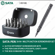 SATA PEN 24-IN-1 MULTIFUNCTIONAL SCREWDRIVER SET SATA Tools Screwdriver Bits