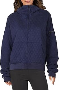 FP Movement, Women's Hibernation Quilted Zip Hoodie, Eclipse (S)