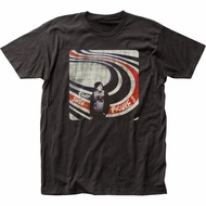 Elliott Smith Top N Roll Retro Classic Tee Black