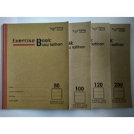 80pages Exercise Book F5 Craft Cover / 80 pages Buku Latihan Tulis F5 Kraft Cover 80pg 80pgs