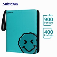 BERYFAM Binder Album Turquoise Blue 400/900 Pocket Leather Binder  Photocard TCG BlueberrySeries