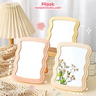 Wavy Style Desktop Makeup Mirror