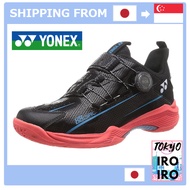 【Japan Quality】Yonex Power Cushion 88 Dial Badminton Shoes, multicolor (black / red)