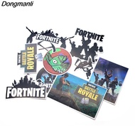 P2404 9pcs/set Car Styling Fortnite Skateboard Graffiti Laptop badge Motorcycle Luggage Bags Accesso