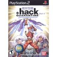PS2 Game Dot Hack Part 4 - Quarantine , Dvd game Playstation 2