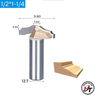 Mũi soi huỳnh ván vét đáy chỉ lõm cnc gỗ dao phay huỳnh cửa pano Tideway TW-AC30832