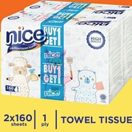 nice towel multifold 160s TISU
