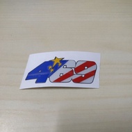 STIKER 469 STIKER 69  STIKER PANTULAN CAHAYA STICKER CUTTING