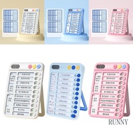 RUNNY Chores Chart for Kids Portable Self-Discipline Chores Chart Daily Checklist Board Routine Char