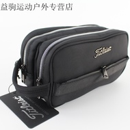 HY/🏅2021Golf Handbag Promotional Golf Clutch Clutch Handbag Storage Bag Golf Small Ball Bag Double Layer Carry-on Bag Bl