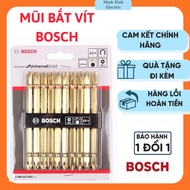 Bosch screwdriver bit, bosch PH2 screwdriver head, screwdriver head, magnetic gold-plated screwdrive