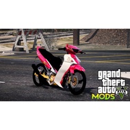 GTA V Mod Yamaha 125ZR Red (ADD ON/FIVEM Ready/PC ONLY)