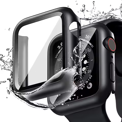 Glass For Apple Watch series 7 45mm 41mm iWatch 6 5 4 3 se 44mm 40mm 42mm 38mm 9D HD Full Film Apple
