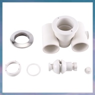 (UDOP) 1 PCS 1.5Inch Massage Jet Swimming Pool Nozzle White Accessory Pool Bathtub SPA Hot Tub Equip