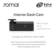 70mai Interior Cam only for A400 / A500S / A800S FC02 (Cannot use together with rear cam)