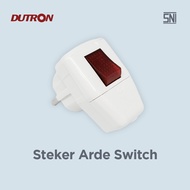 Kepala Colokan ON OFF Steker Arde Switch DUTRON Saklar SNI Steker Arde Dutron