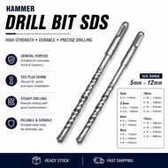 Hammer Drill Bit SDS Plus 5mm-12mm Concrete Masonry Drill Bit Carbide Tip SDS Drill Bit