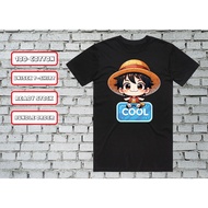 CARTOON PRINTING LOGO "CUTE COOL LUFFY" ADULT/KIDS CASUAL COTTON T-SHIRT SHORT SLEEVE *UNISEX* A87
