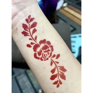 STICKER HENNA MURAH HANDMADE (ROSES EDITION)