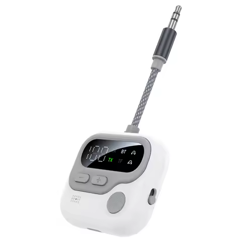 Wireless Audio Adapter 2 in 1 Bluetooth 5.4 Transmitter Receiver Lossless HD Sound TF/AUX Playback R