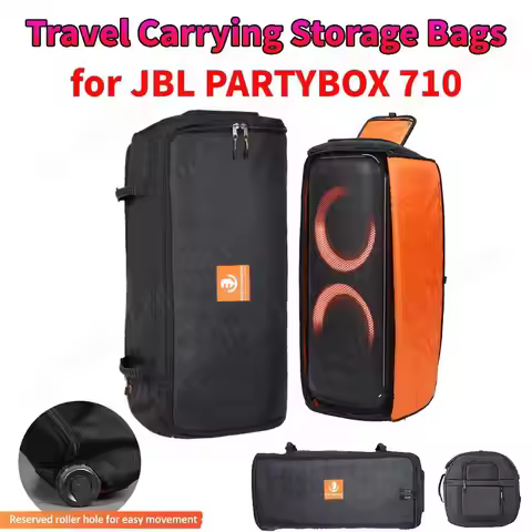 Waterproof Carrying Storage Bags for JBL PARTYBOX 710 Protection Speaker Storage Oxford Cloth Double