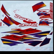 BEAT Sticker Pattern 96 (Red) HONDA
