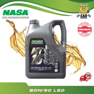 (ORIGINAL) NASA SAE 80W/90 API GL5 LSD OIL LSD TRANSMISSON FLUID Limited Slip Differential (4L)