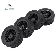 4Pcs Rubber Tires Tyre Wheel for SG1603 SG1604  1603  UD1601 UD1602 UD1603 UD1604 1/16 RC Car Upgrad