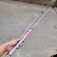 [Pink] UL HAUT TON Rod Pink Lotus Petal Anti-Twist Pu