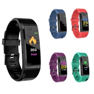 115Plus Health Bracelet Fitness Band Heart Rate Blood Pressure Smart Band Fitness Tracker Smartband Wristband for Men Women Kids