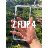 Samsung Z Fold 6 Z FLip 6 Z Flip 5, Z Flip 4, Z Flip3, Z Fold 5/3/4 case, hard back, soft border, tr