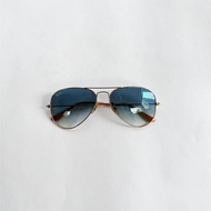Blue Rayban aviator glasses